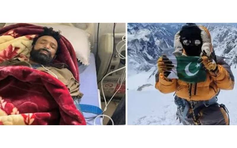 کوہ پیما علی رضا سدپارہ پہاڑ سے گر گئے، ریڑھ کی ہڈی ٹوٹ گئی