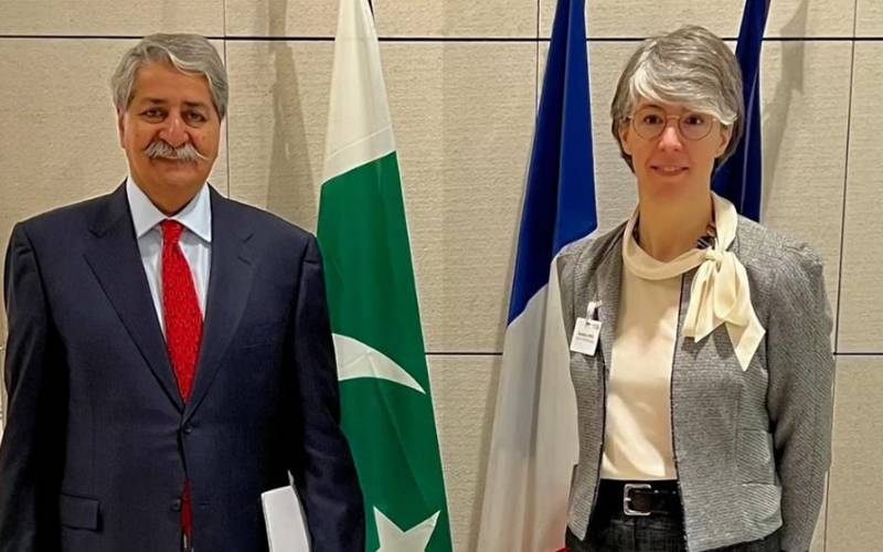 پاکستانی وزیرِ تجارت کا پیرس کا دورہ، باہمی معاملات پر تبادلہ خیال