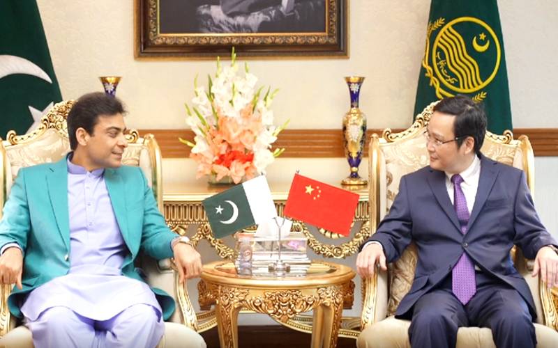 وزیر اعلیٰ پنجاب سے نئے چینی قونصل جنرل کی ملاقات، سی پیک منصوبوں سمیت نئے شعبوں میں تعاون بڑھانے پر تبادلہ خیال