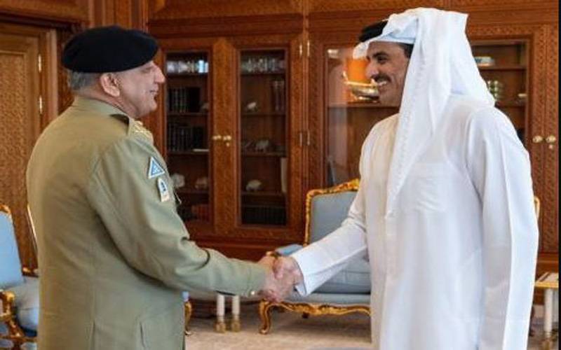 آرمی چیف کا قطر کا سرکاری دورہ، امیر  اور  نائب وزیر اعظم سے ملاقات
