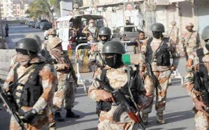 کراچی ،نامعلوم افراد کی فائرنگ سے 2 رینجرز اہلکار زخمی