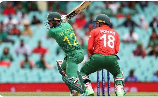 ٹی 20ورلڈ کپ، جنوبی افریقا نے بنگلہ دیش کو بڑے مارجن سے شکست دے دی 