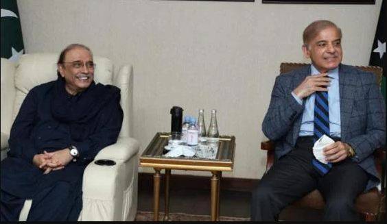 Former President Asif Ali Zardari's meeting with Shehbaz Sharif, important news came