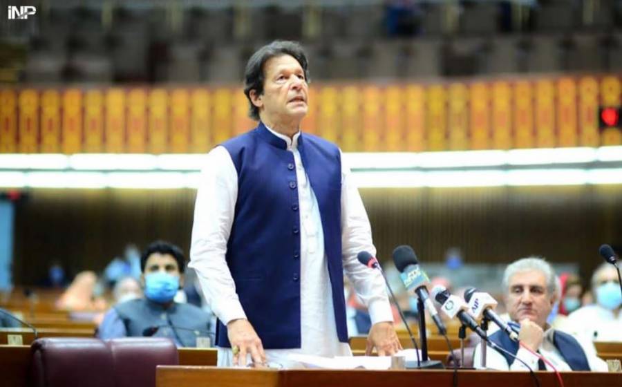 سابق وزیر اعظم عمران خان کا چیف جسٹس آف پاکستان عمرعطا بندیا ل کو خط 