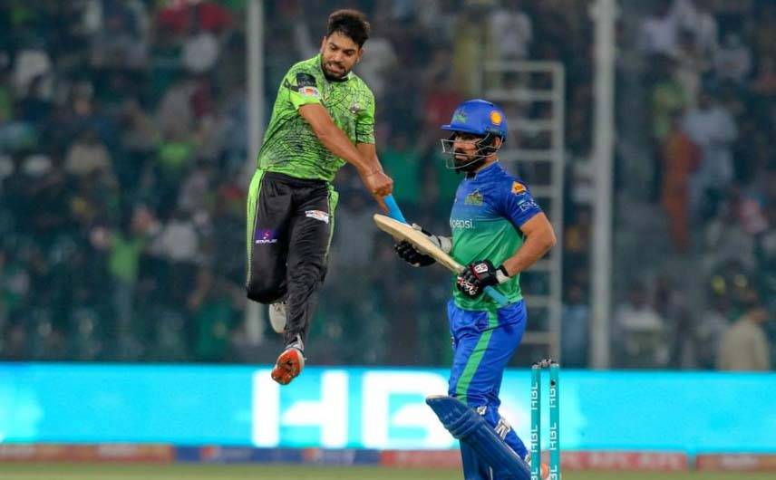 Haris Rauf's style in the match against Multan Sultans