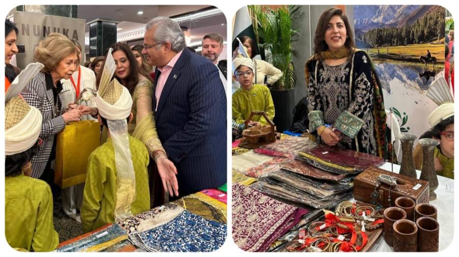 سپین کے دارالحکومت میڈرڈ میں ڈپلومیٹک بازار کا انعقاد، پاکستانی سفارتخانہ کی بھرپور شرکت 