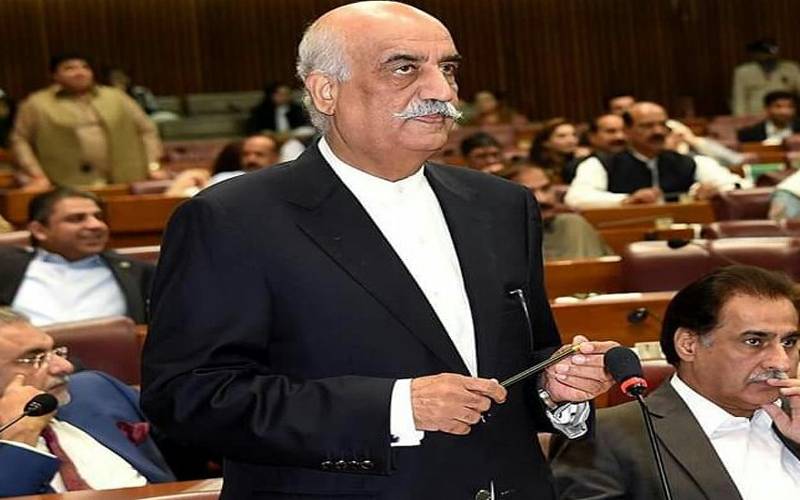 سیاسی بحران کی ذمہ داری کا حقیقی تعین کرنا ہے تو جنرل پاشا سے احتساب شروع کریں ،خورشیدشاہ