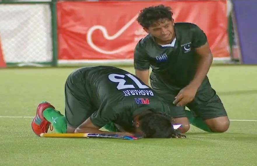 پاکستان نے جونیئر ایشیا ءکپ ہاکی کے فائنل کیلئے کوالیفائی کرلیا