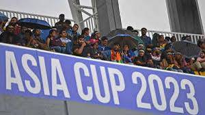 ایشیاء کپ کے فائنل میچ میں بھی بارش، میچ تاخیر سے شروع ہوا