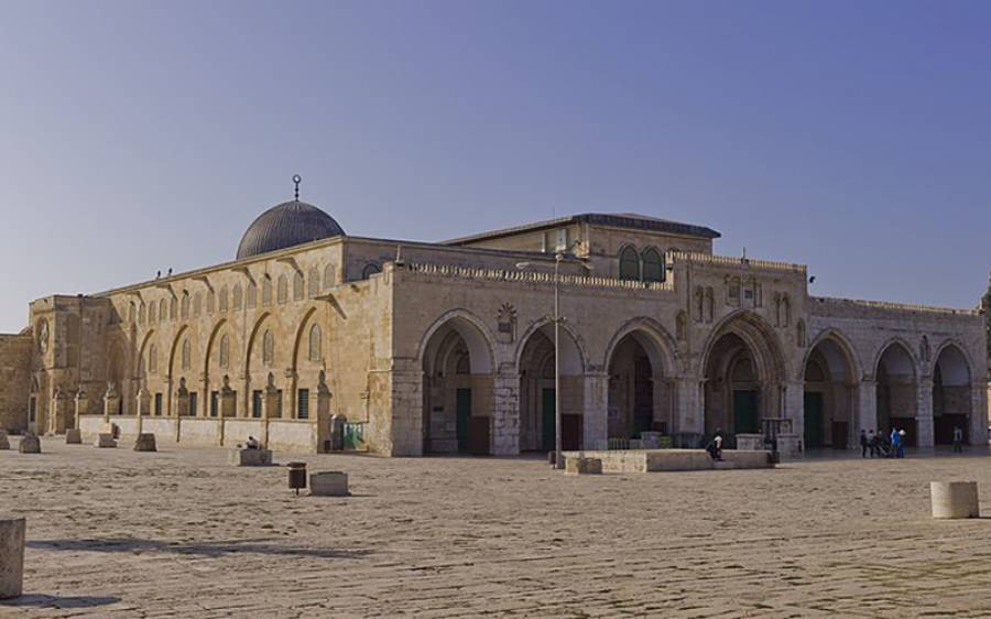 یہودی آباد کاروں نے مسجد اقصیٰ پر حملہ کردیا 