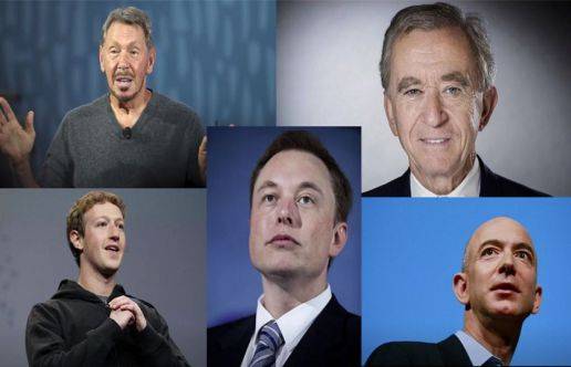 How Much Has The Wealth Of The Five Richest People In The World ...