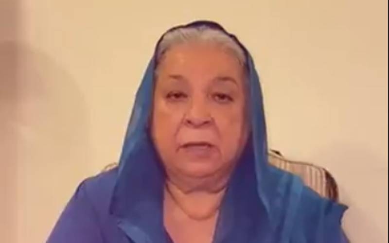 نواز شریف 73سالہ بوڑھی خاتون سے ڈر کر اندر بیٹھا ہوا ہے، یاسمین راشد