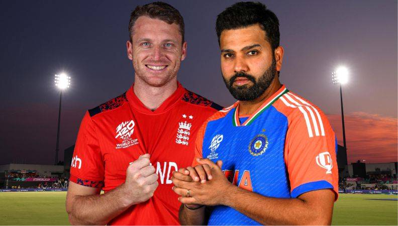 بھارت انگلینڈ کو شکست دے کر ٹی 20 ورلڈ کپ کے فائنل میں پہنچ گیا 