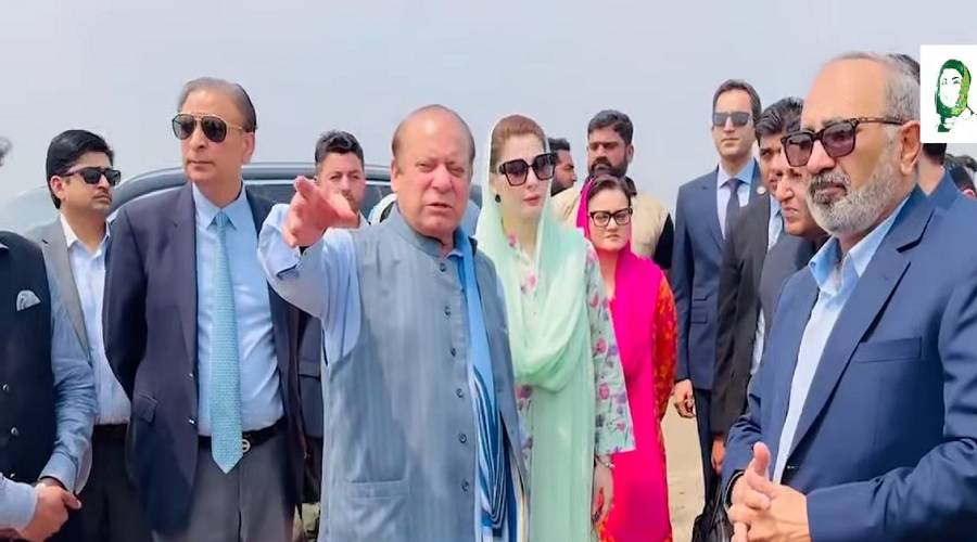 وزیر اعلیٰ مریم نواز اور نوازشریف کا شیخوپورہ کے نواحی علاقے راوی سفائر بے کا دورہ، زبردستی زمینیں لینے کی عوامی شکایت پر اظہار ناپسندیدگی