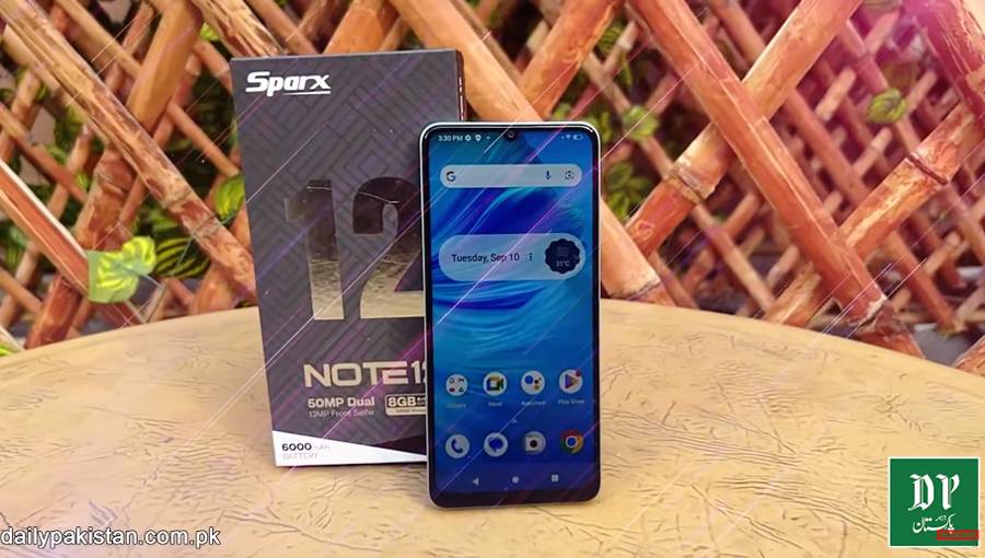 Sparx Note 12 پچیس ہزار کی کم قیمت میں لانچ ہوگیا، Specs کیا ہیں؟ دیکھیے