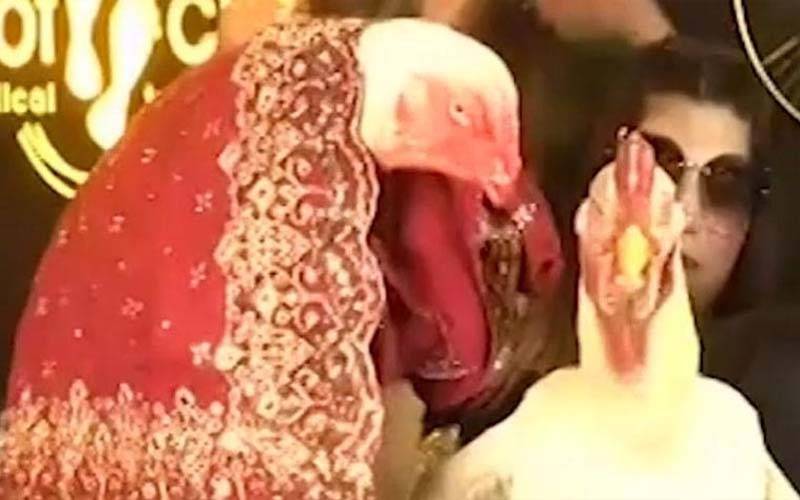 لاہور، مرغا مرغی کی شاہانہ شادی کی تقریب ، دودھ پلائی کی رسم اور منہ دکھائی بھی دی گئی
