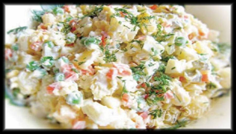 رشین سلاد بنانے کی ترکیب