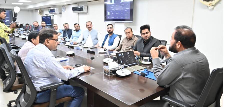 قائداعظم انڈسٹریل اسٹیٹ کے وفد کی چیف ایگزیکٹو لیسکو انجینئر رمضان بٹ سے ملاقات
