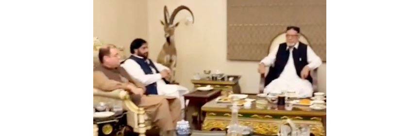 سابق وزیراعلیٰ بلوچستان میر نصیر خان مینگل سے مسلم لیگی وفد کی ملاقات ، بیٹے کی شہادت پر تعزیت کی