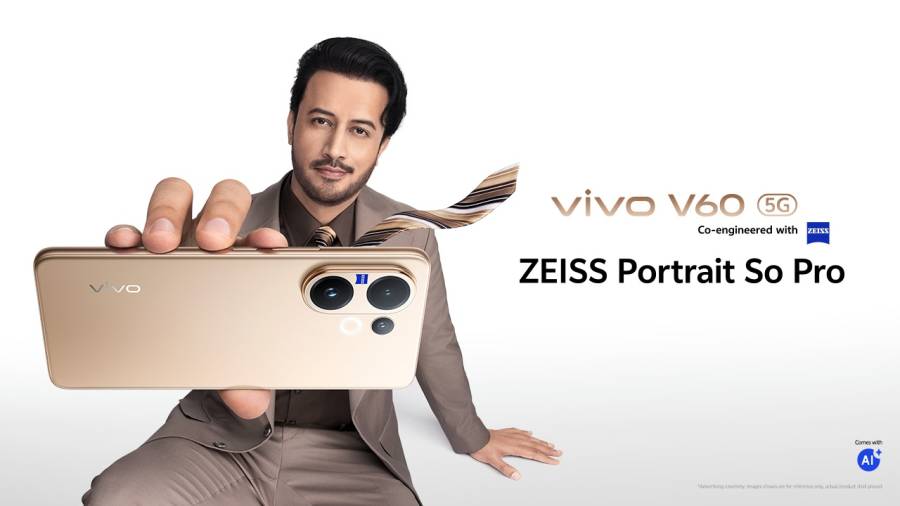 پورٹریٹ مہارت کے نئے دور کا آغاز، ویوو نے پاکستان میں V60 متعارف کروا دیا 