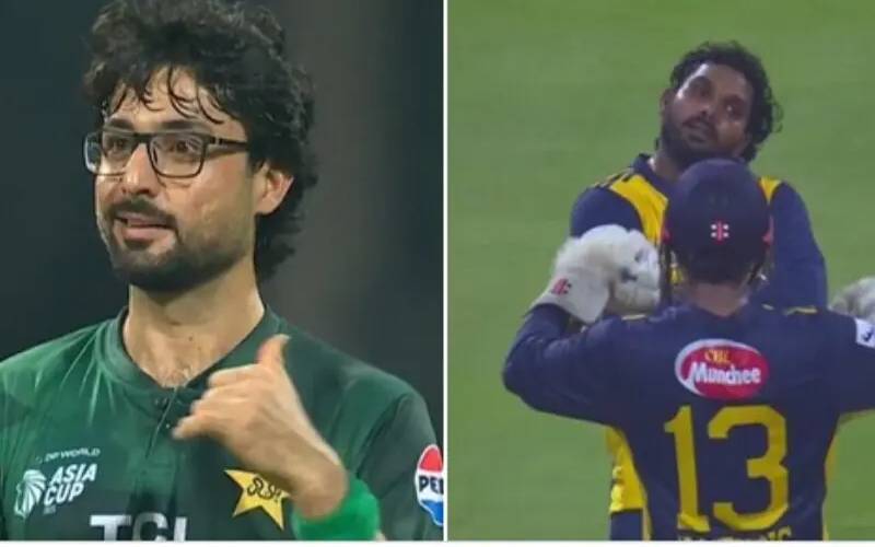 ایشیاء کپ میں ابرار اور ہاسارنگا کے جشن کے چرچے، ایک دوسرے کے انداز میں سیلیبریشن
