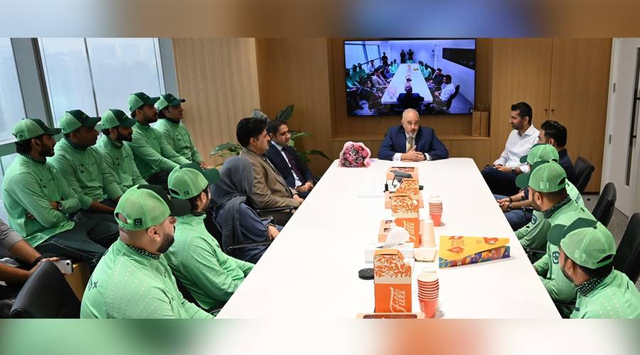 دبئی میڈیا سٹی کا دورہ ، سفیر پاکستان فیصل نیاز ترمذی کی دبئی میں کریم کے کپتانوں سے ملاقات