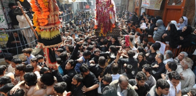 کراچی میں چپ تعزیے کے جلوس ،پولیس اور رینجرز کی تعیناتی،روٹ پر جگہ جگہ تلاشی