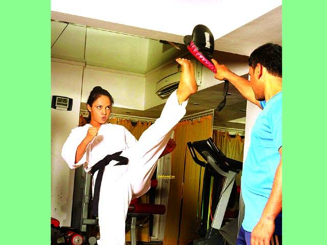  نیتو چندرا کوریا میں مارشل آرٹ کی تربیت دیں گی